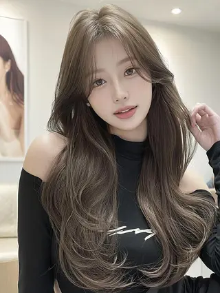 ミディアム FOCUS JAPAN4のヘアスタイル