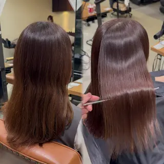 ロング 美髪矯正/ 髪質改善/銀座/あおのヘアスタイル
