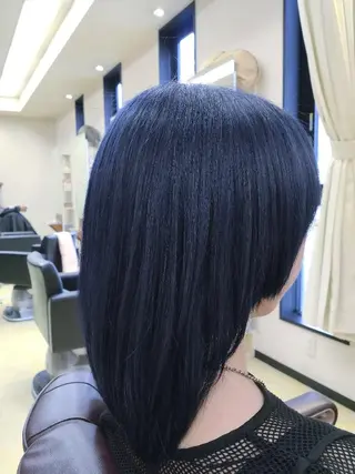 カラー ✨透明感カラー✨ 縮毛矯正🌟石川菜摘のヘアスタイル