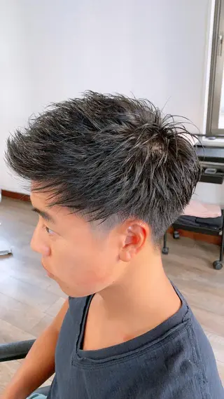 カラー パーマ メンズ 縮毛矯正/髪質改善 井上智秀のヘアスタイル