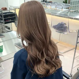 セミロング 🖤艶カラー/ rino🖤のヘアスタイル