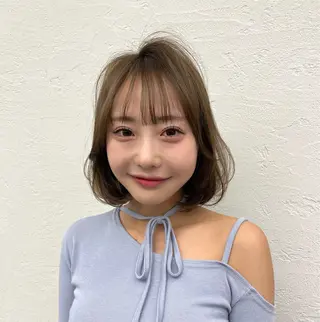 ショート 梶 久菜乃のヘアスタイル