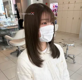 セミロング 🧡カットモデル募集 / miyu🧡のヘアスタイル