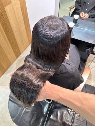 ロング 縮毛矯正🌝髪質改善 🌝一条龍輝のヘアスタイル