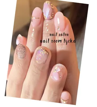 ネイル ネイルルームリッカ 𝐦𝐚𝐲𝐮のネイルデザイン