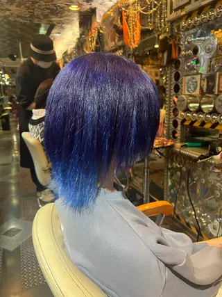 ミディアム カラー KOYA ｺﾔのヘアスタイル