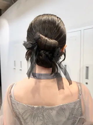 ヘアアレンジ 🌷レイヤーカット/ フルキシオリ🌷のヘアスタイル