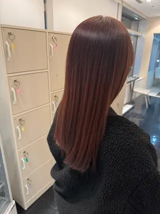 ロング カラー 木村 詩渚のヘアスタイル