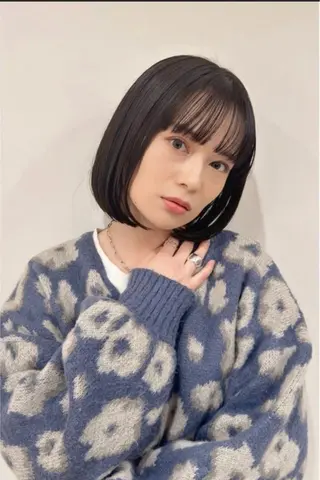 ミディアム ボブ/レイヤー 透明感／上尾/歩のその他イメージ