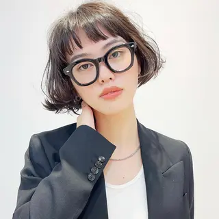 ショート パーマ アラキチヒロ THE REMMYのヘアスタイル