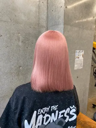 ミディアム カラー 🌈艶ハイトーン特化 🌈NOZOMUのヘアスタイル