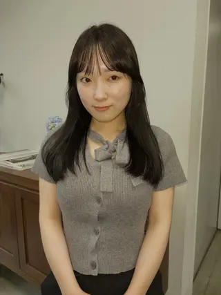 カラー 堀江 奈央のヘアスタイル