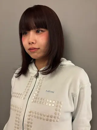 カラー HACO+ MOE/モエのヘアスタイル