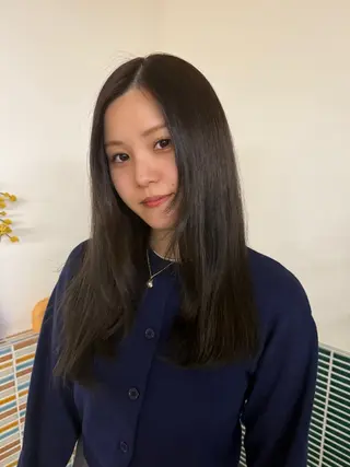 ロング カラー ブリーチカラー特化 梅田中崎町/あかりのヘアスタイル