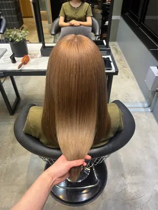 ロング カラー ✵髪質改善 レイヤー 佐藤琉好✵のヘアスタイル