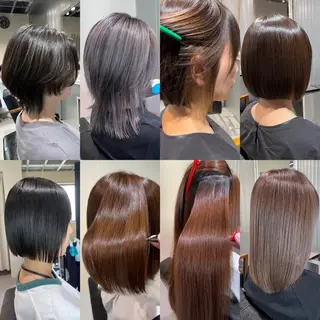 ミディアム 髪質改善特化KIZU /艶髪研究(京都)のヘアスタイル