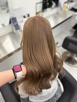 ロング カラー ヘアアレンジ 透明感カラー🎀艶髪 Anju/渋谷🎀のヘアスタイル