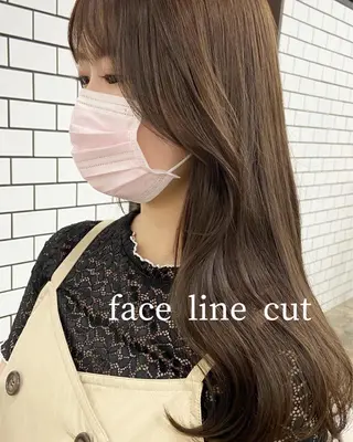 ロング カラー ヘアアレンジ Trip大名 AZUのヘアスタイル
