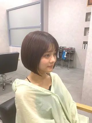 ショート カラー 中尾 文哉のヘアスタイル