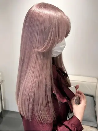 カラー 田村 優希のヘアスタイル