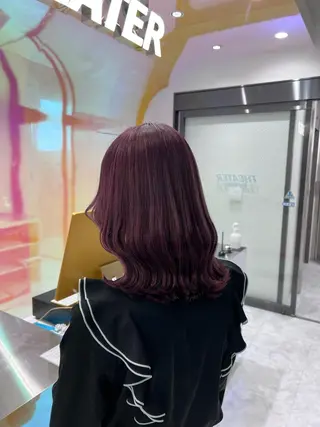 ミディアム 🫧レイヤーカット ・ハッシュ🫧龍星のヘアスタイル