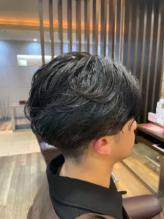 メンズ 小野 心のヘアスタイル