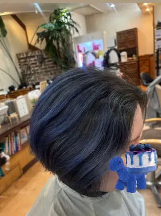 カラー 土井 萌花のヘアスタイル