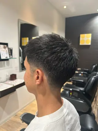 ショート メンズ 小川 遥加のヘアスタイル