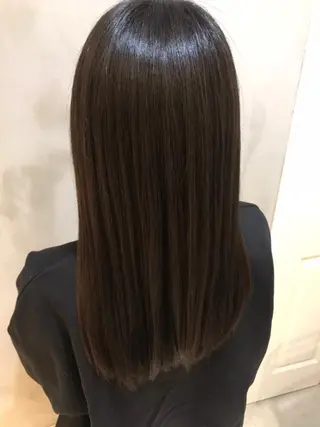 セミロング カラー ヘアアレンジ キッズ ネイル マツエク・マツパ 夜23時まで予約🉑 reverieあきらのヘアスタイル