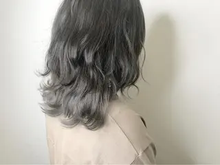 ミディアム メンズ レイヤー ウルフ 弓木啓輔のヘアスタイル