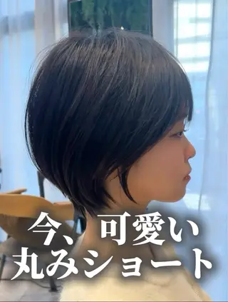 ショート ショート上手い人/ 銀座/なかじのヘアスタイル