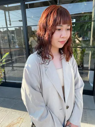 パーマ mizuki / 似合わせブリーチのヘアスタイル