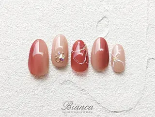 ネイル Bianca栄店 みさとのネイルデザイン