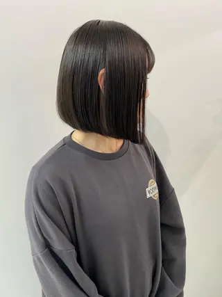 ショート カラー レイヤーボブ/ボブ 仲川和人のヘアスタイル