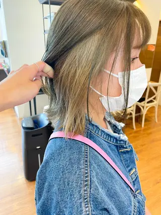 ショート カラー 髪質改善/ブリーチ 田代 龍我のヘアスタイル