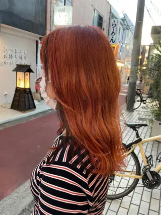 セミロング カラー Blanco Color&Careのヘアスタイル