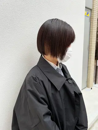 ショート カラー 「sumi」 AMIのヘアスタイル