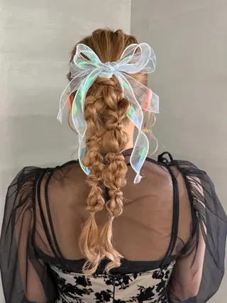 ロング ヘアアレンジ いとう まいこのヘアスタイル