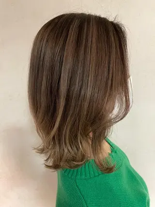 ミディアム 市村 正義のヘアスタイル