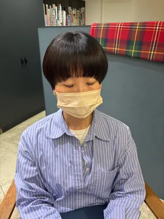 ショート 寺本 心のヘアスタイル