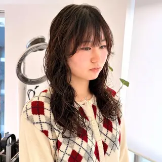 ロング パーマ 🫯ボブ・ミディアム レイヤー/ ヤギ🫯のヘアスタイル
