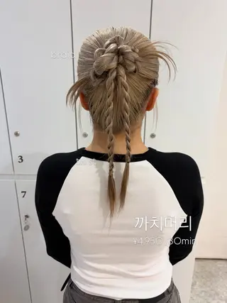 ロング ヘアアレンジ ヘアセット/レイヤー 赤み消し/はるかのヘアスタイル