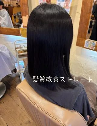 ロング 大鹿 数馬のヘアスタイル