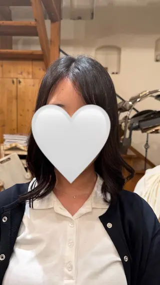 ミディアム レディースカット/ 三軒茶屋/まなか🐭のヘアスタイル