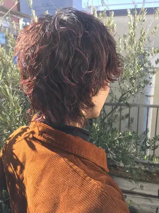 カラー パーマ ヘアアレンジ メンズ メンズパーマの巨匠 鈴木純のヘアスタイル