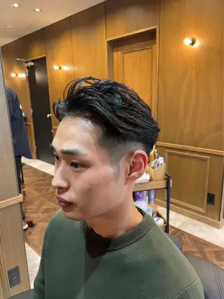 ショート メンズ 本町No1カット集団 AFROのヘアスタイル