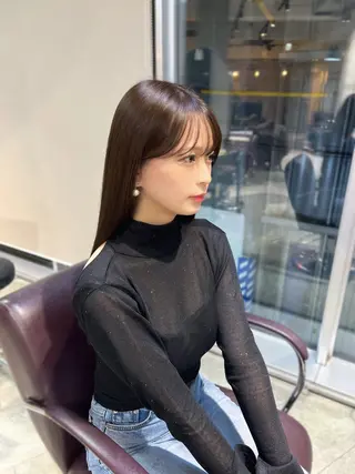 ロング カラー 🎀ハイトーン・艶 カラー HANA🎀のヘアスタイル