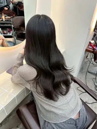 セミロング 小佐田 航平のヘアスタイル