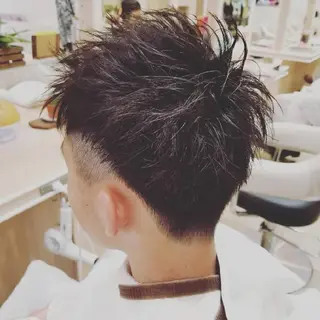 ショート メンズ 山内 佐江子のヘアスタイル