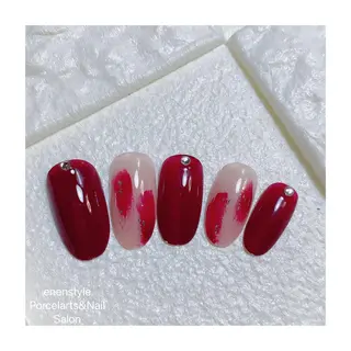 ミディアム ネイル 🐾enen style 🐾のネイルデザイン